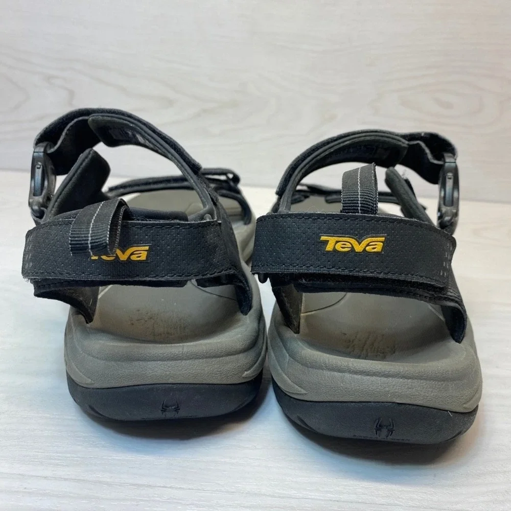Teva Mens 11 Tanza Sandals Sport Hiking Black Grey 1006912 Outdoor Walking